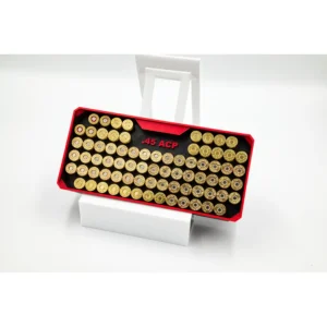 45 Rectangle Full Blk Red